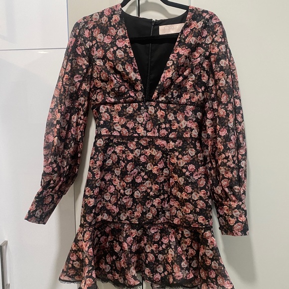 Keepsake Floral Mini Dress - Picture 5 of 7